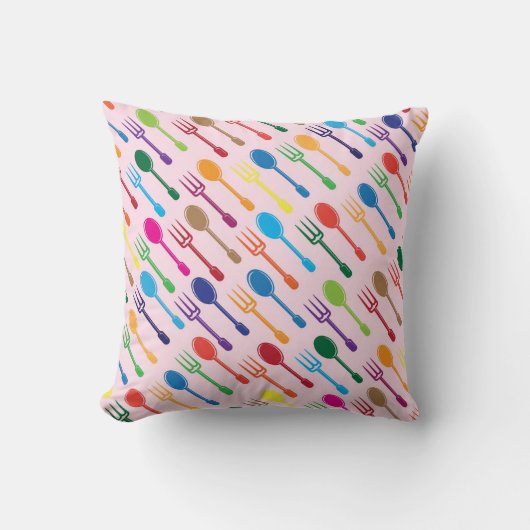 質の食事 クッション (正面)