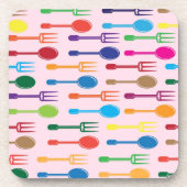 質の食事 コースター (正面)