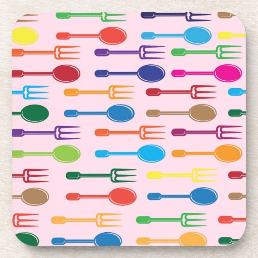 質の食事 コースター (正面)