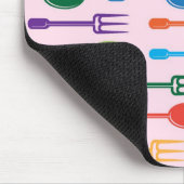 質の食事 マウスパッド (コーナー)