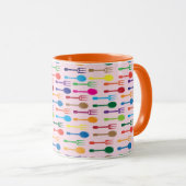 質の食事 マグカップ (正面右)