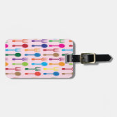 質の食事 ラゲッジタグ (正面横)