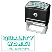 「質の高い仕事！」 グレーディング用ゴム印 セルフインキングスタンプ (インサイチュ)