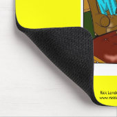 質の高おもしろいいポスターの精神医学の漫画 マウスパッド (コーナー)