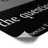 質問と回答 ポスター (角)