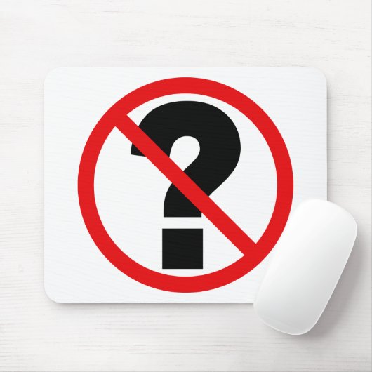 質問なし マウスパッド (マウス)