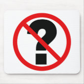 質問なし マウスパッド (正面)