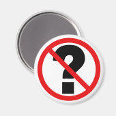 質問なし マグネット (正面/裏面)