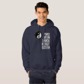 質問のない答えの中の力 パーカ (正面フル)