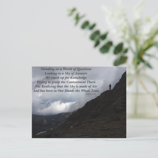 質問の世界 ポストカード (スタンド正面)