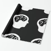 質問の包装紙 ラッピングペーパー (アンロールド)