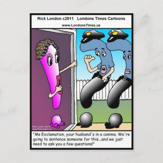 質問の警察おもしろいギフトTeesマグカード ポストカード (正面)