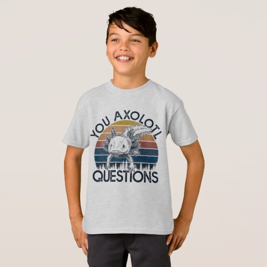 質問の軸外 Tシャツ (正面フル)