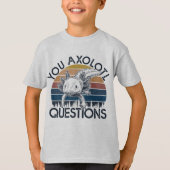 質問の軸外 Tシャツ (正面)
