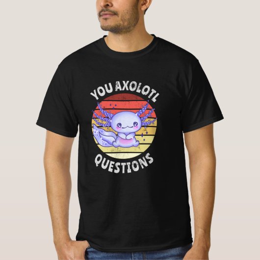 質問の軸外 Tシャツ (正面)