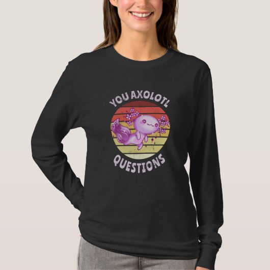 質問の軸外 Tシャツ (正面)