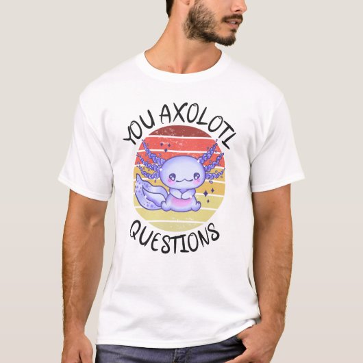 質問の軸外 Tシャツ (正面)
