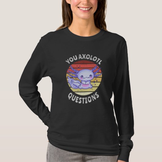 質問の軸外 Tシャツ (正面)