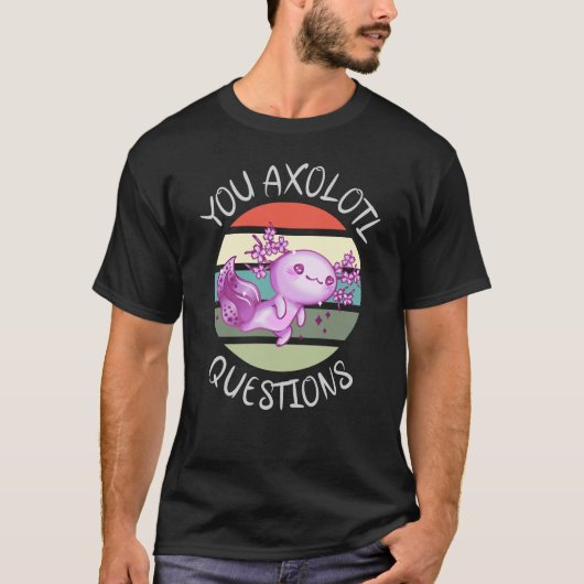 質問の軸外 Tシャツ (正面)
