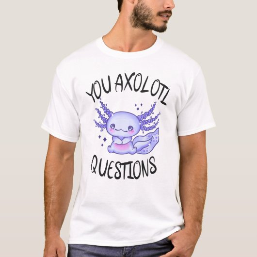 質問の軸外 Tシャツ (正面)