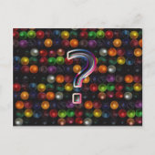 質問は?は ポストカード (正面)