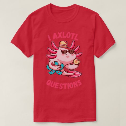 質問クラシックTシャツ Tシャツ (デザイン正面)
