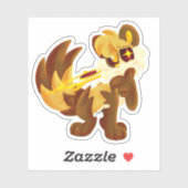 質問ブンブンいう音 シール (シート)