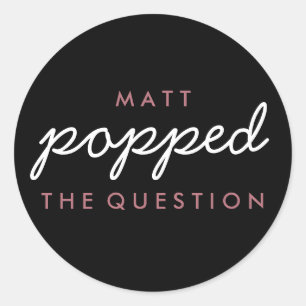 質問ポップコーン結婚のバラ金ゴールド ラウンドシール