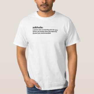 質問厨Tシャツ Tシャツ
