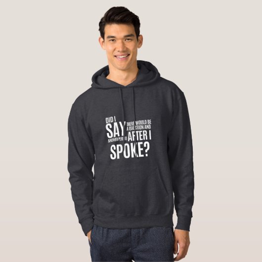 質問回答期間後話 パーカ (正面フル)