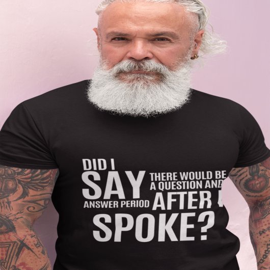 質問回答期間後話 Tシャツ