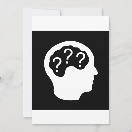 質問招待状 招待状 (正面)