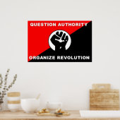 質問権組織革命ポスター ポスター (キッチン)
