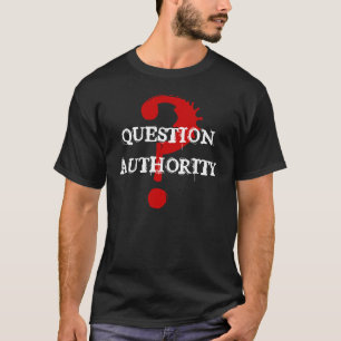 質問権限の~ GR8の赤い印のデザインのTシャツ Tシャツ