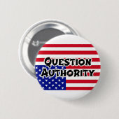 質問権限 缶バッジ (正面&裏面)