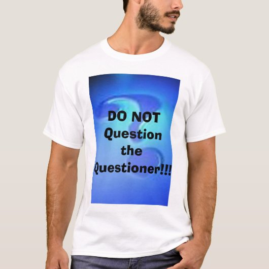 質問者に!質問しないで下さい!! Tシャツ (正面)