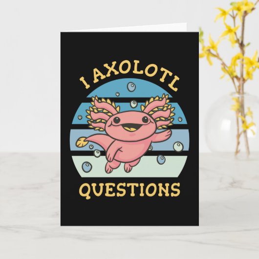 質問 カード (黄色い花)