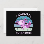 質問 ポストカード (正面/裏面)