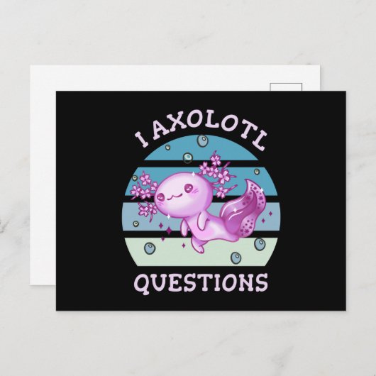 質問 ポストカード (正面/裏面)