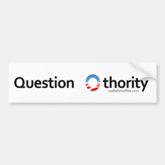 質問Othority バンパーステッカー