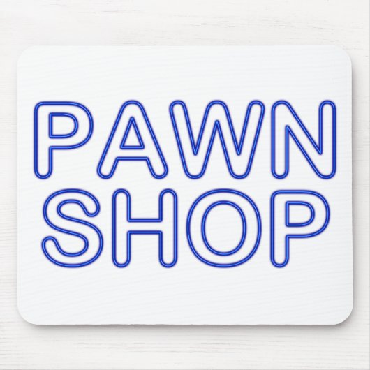 質屋: 電気印 マウスパッド (正面)