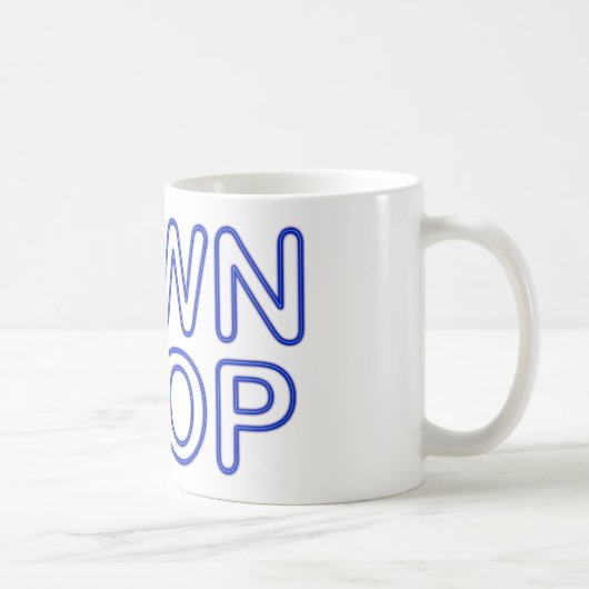 質屋 : 電気看板 コーヒーマグカップ (右)