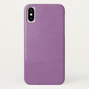 質感のある快適な薄紫。 iPhone X ケース