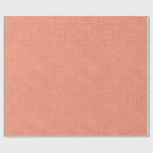 質感のある珊瑚「心地よい珊瑚」。р弁無地の ラッピングペーパー (フラット)