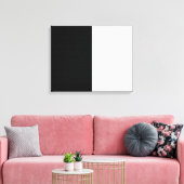 質感のある質感のある白黒 キャンバスプリント (インサイチュ (リビング))