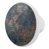 質感のきたないパッチワークが付いている汚いパターン セラミックノブ (右)