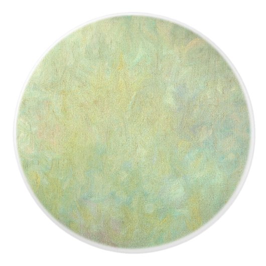 質感エレガントのあるルックグリーンドロワー セラミックノブ (正面)