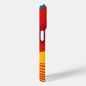 質感付き原色の波状バンド Case-Mate iPhoneケース (裏面 / 右)