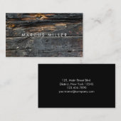 質感 |木材 |名刺 名刺 (正面/裏面)