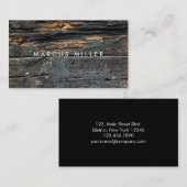 質感 |木材 |名刺 名刺 (正面/裏面)